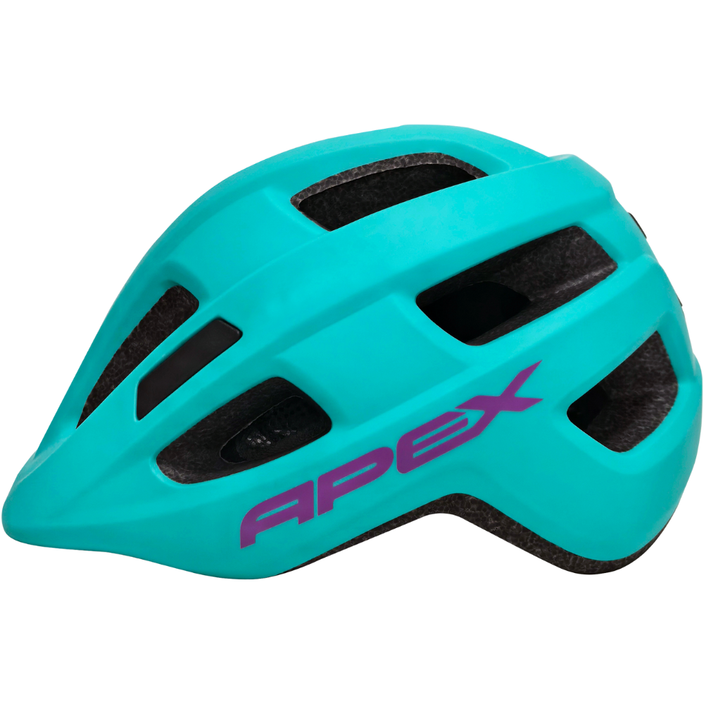 Apex Atom Kids Helmet atte Teal