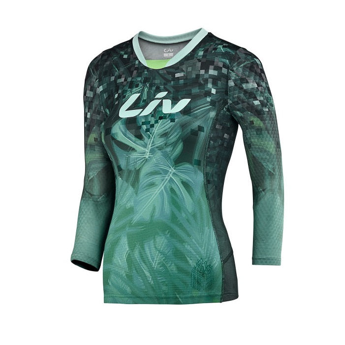 LIV KOA 3/4 JERSEY TREKKING GREEN