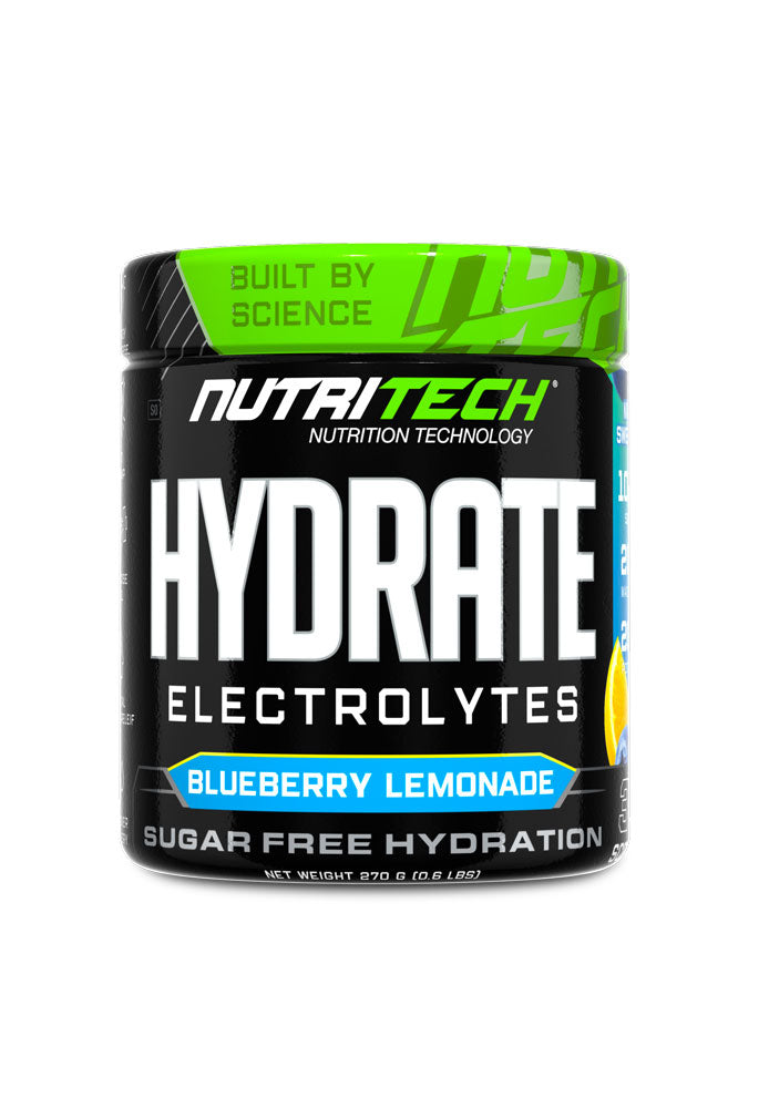 Nutritech Hydrate Electrolytes BB Lemonade 270g Tub