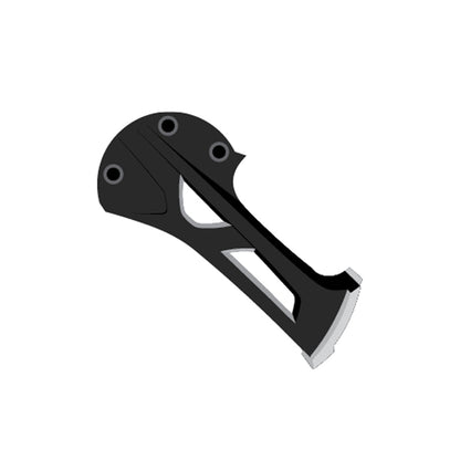LAZER(5420078834195)BLK CHINGUARD/LONG VISOR M