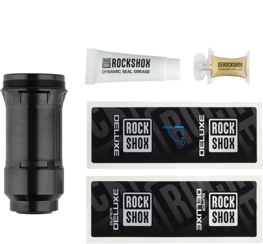 RockShox Shock Spare Air Can Progressive Deluxe / Super Deluxe 37,5-45mm