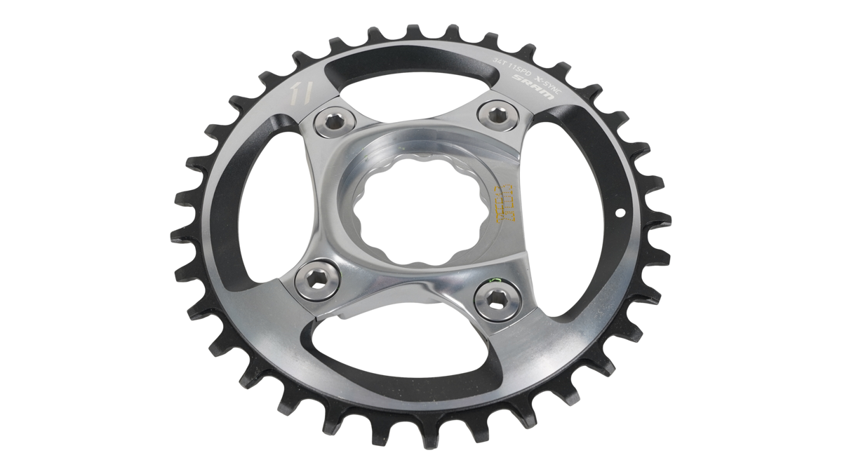 CHR SRAM MY13 XX1 CHAINRING 34T WITH SPIDER 76BCD (33.6218.003.003)