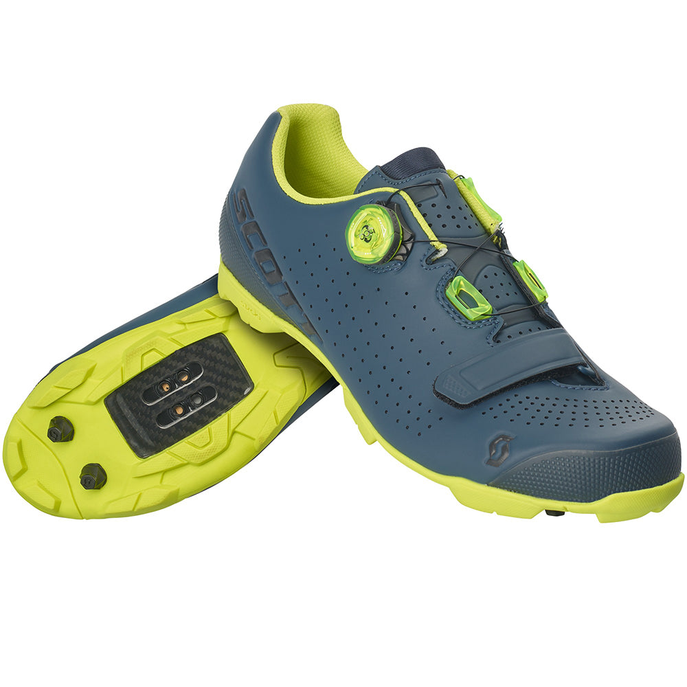 2020-SCOTT MTB VERTEC BOA® SHOE 48 – nightfall blue/neon yellow