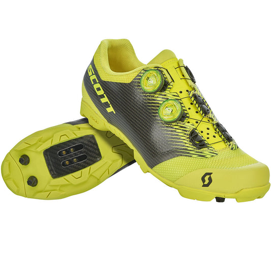 2020 SCOTT SHOE MTB RC SL Y/Z -Sulphur Yellow/Black