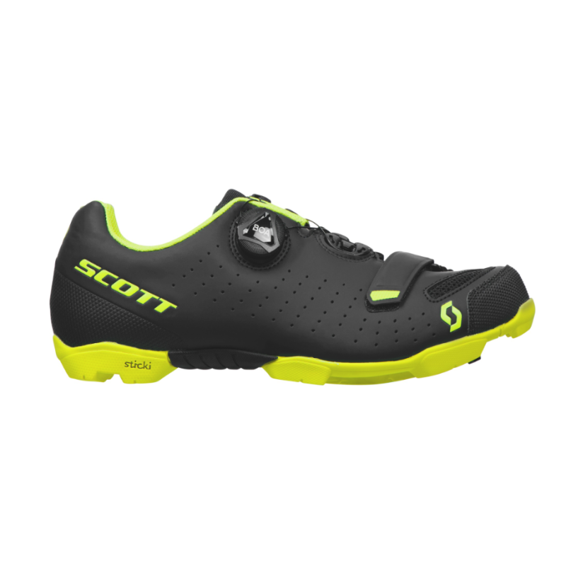 SCOTT SHOE MTB COMP BOA – BLACK / YELLOW