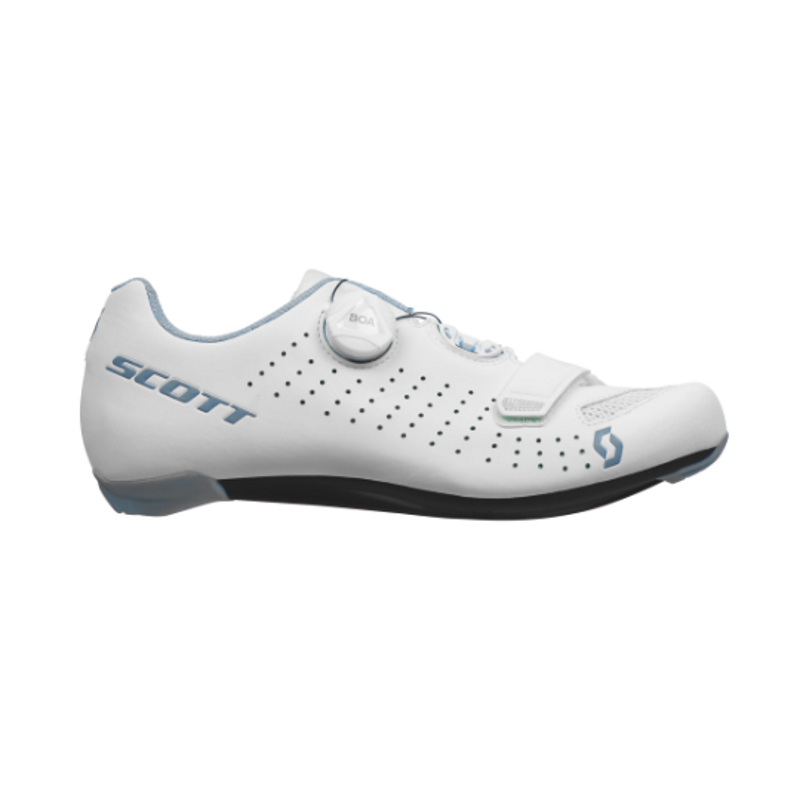 SCOTT SHOE WOMEN’S ROAD COMP BOA – WHITE / BLUE