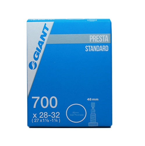GIANT TUBE 700X28-32 PV 48MM THREADED