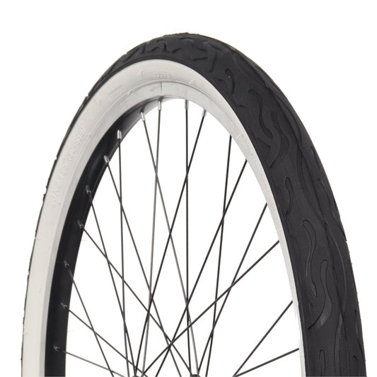 AVALANCHE TYRE 26" CRUISER WHITE WALL