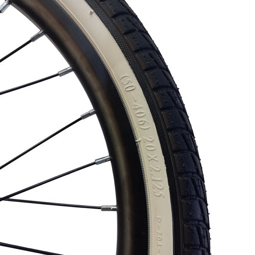 AVALANCHE TYRE 20" KIDS WHITE WALL