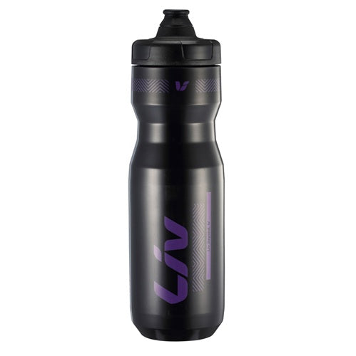 LIV W/BOTTLE CLEANSPRING 750ML BLACK/PURPLE