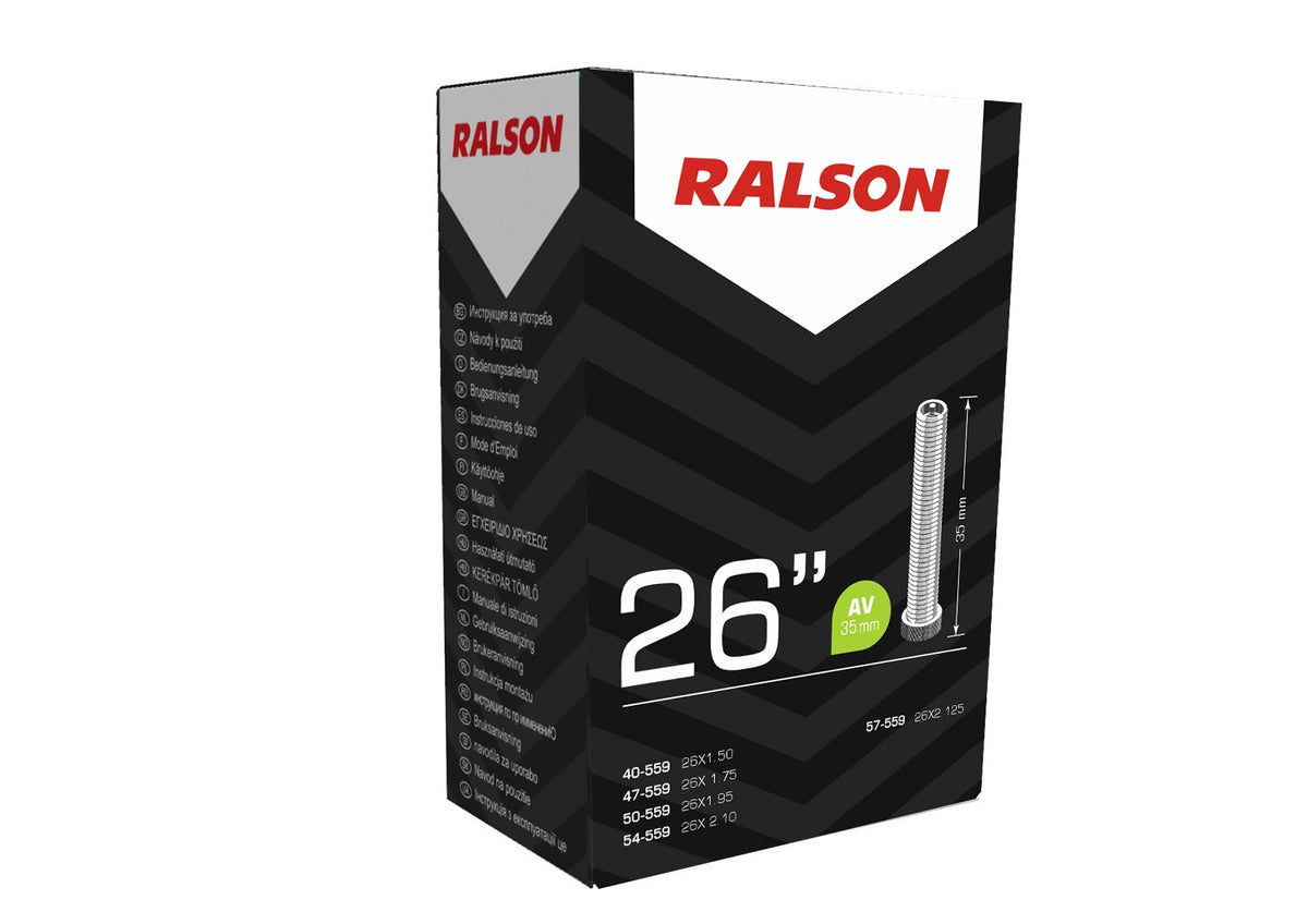 Ralson Butyl Tube | 26 inch x 1.75 / 2.25 | AV 35mm Full Thread