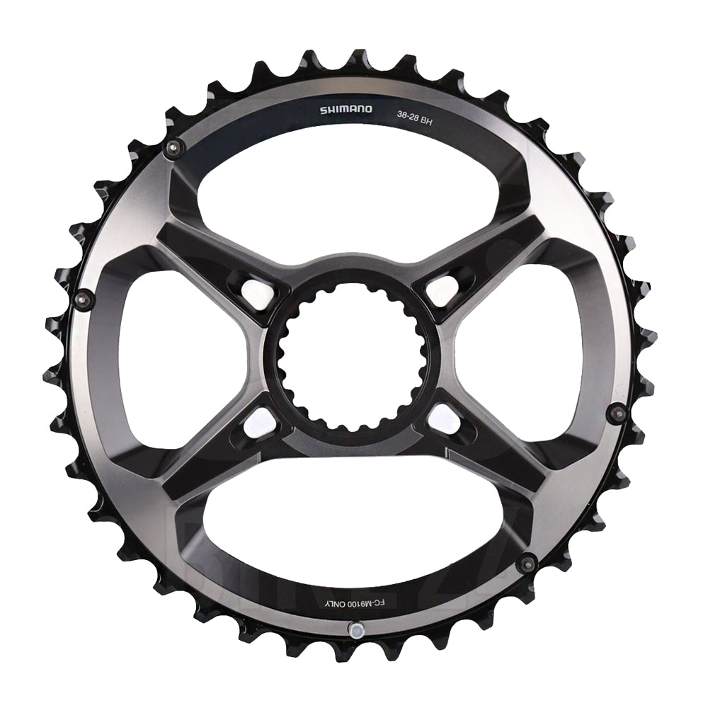 SHM FCM9100 XTR CHAINRING 28T (38-28T)