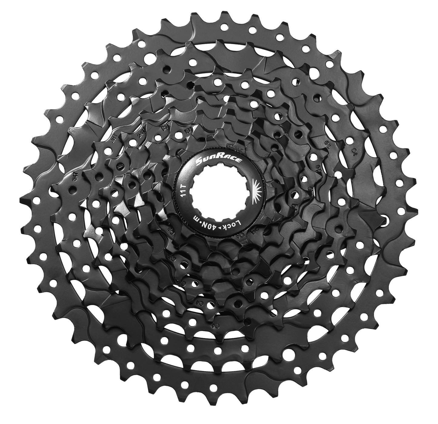 Cassette Sunrace 9 Speed 11-40T ED Black
