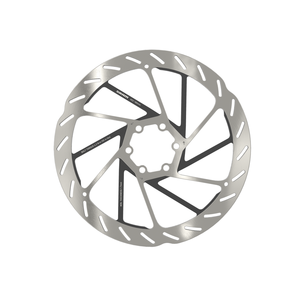 SRAM Rotor HS2 6-bolt 180mm