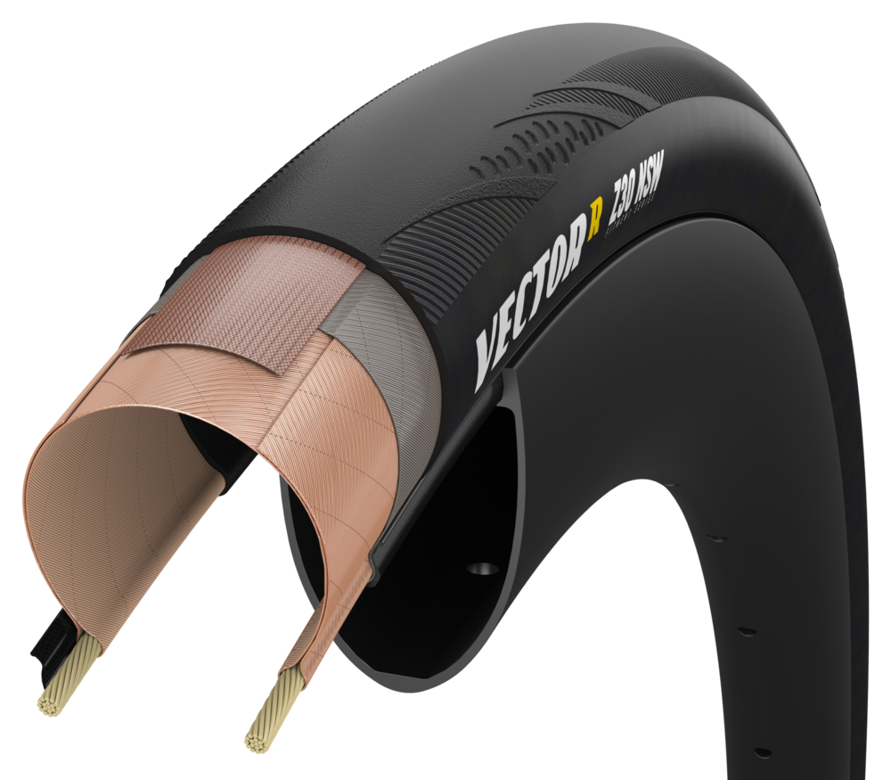 Goodyear VectorR Z30 NSW Tubeless Tyre 700x30c 150TPI for Zipp