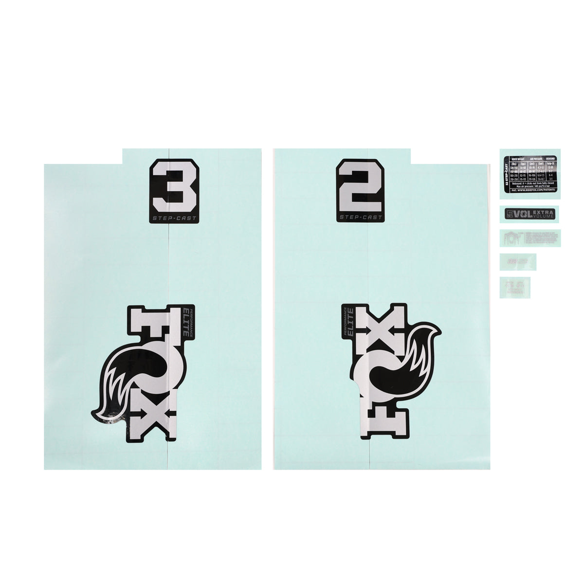 Fox Decal Kit - 2025 32 Step-Cast