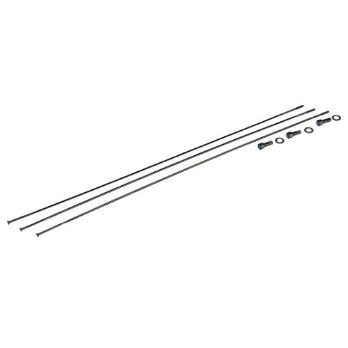 SRAM SPOKE (QTY 3) CX-RAY STR BLK 298mm