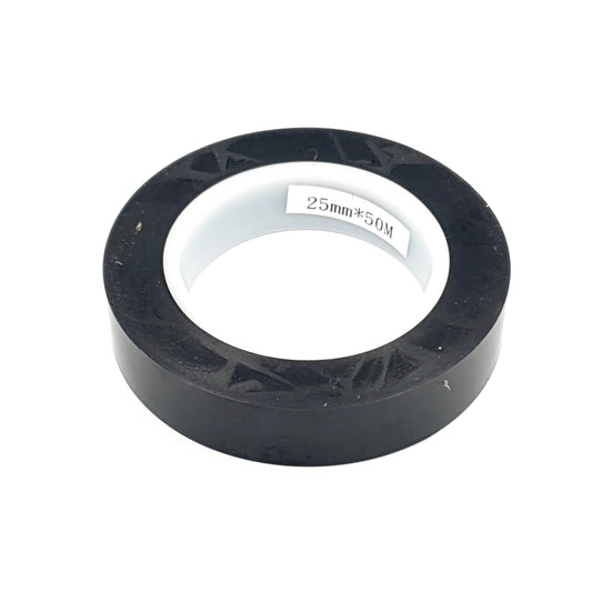 FARR SUPA-TAPE STD BLK 25MM/50M