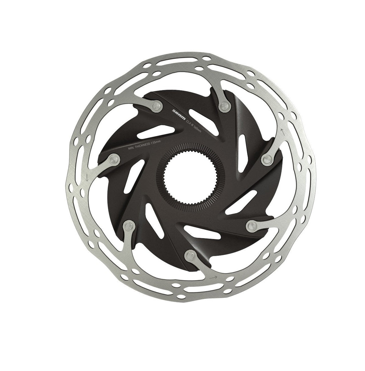 SRAM CenterLine XR Rotor 140mm Center Lock Rounded with Internal Lockring