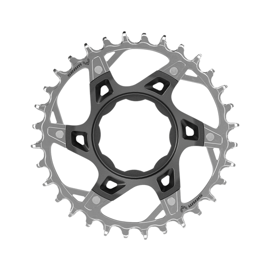 SRAM XX T-Type Direct Mount Chainring 32T for TQ Aluminium Silver