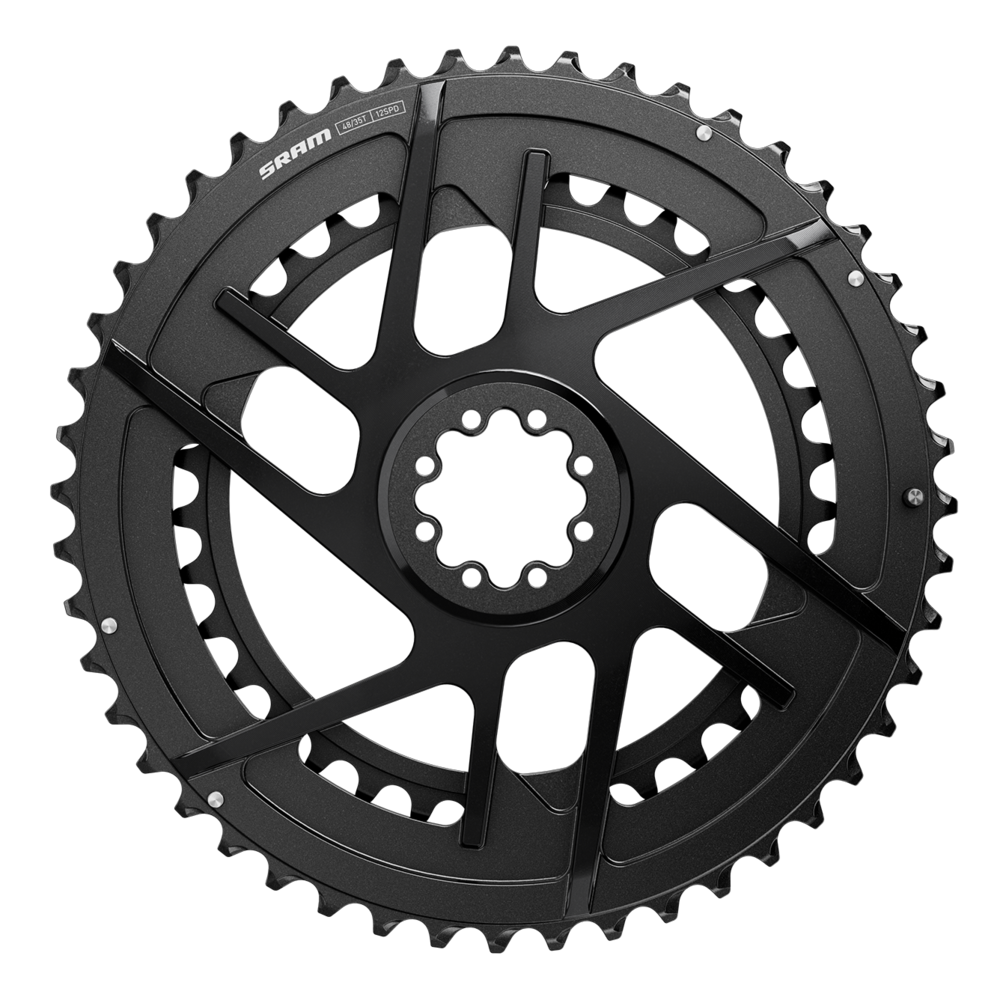 SRAM Rival E1 Chainring Kit 46/33T Direct Mount 2x12 Black