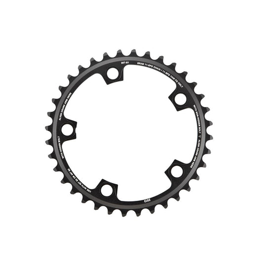 SRAM X-Glide Road Chainring 34T 110BCD 11-Speed Blast Black