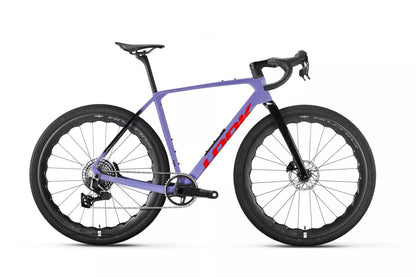 LOOK G85 Cezal – SRAM Force AXS / Fulcrum Soniq Wheels-Speckled Purple/Neon Orange Size S