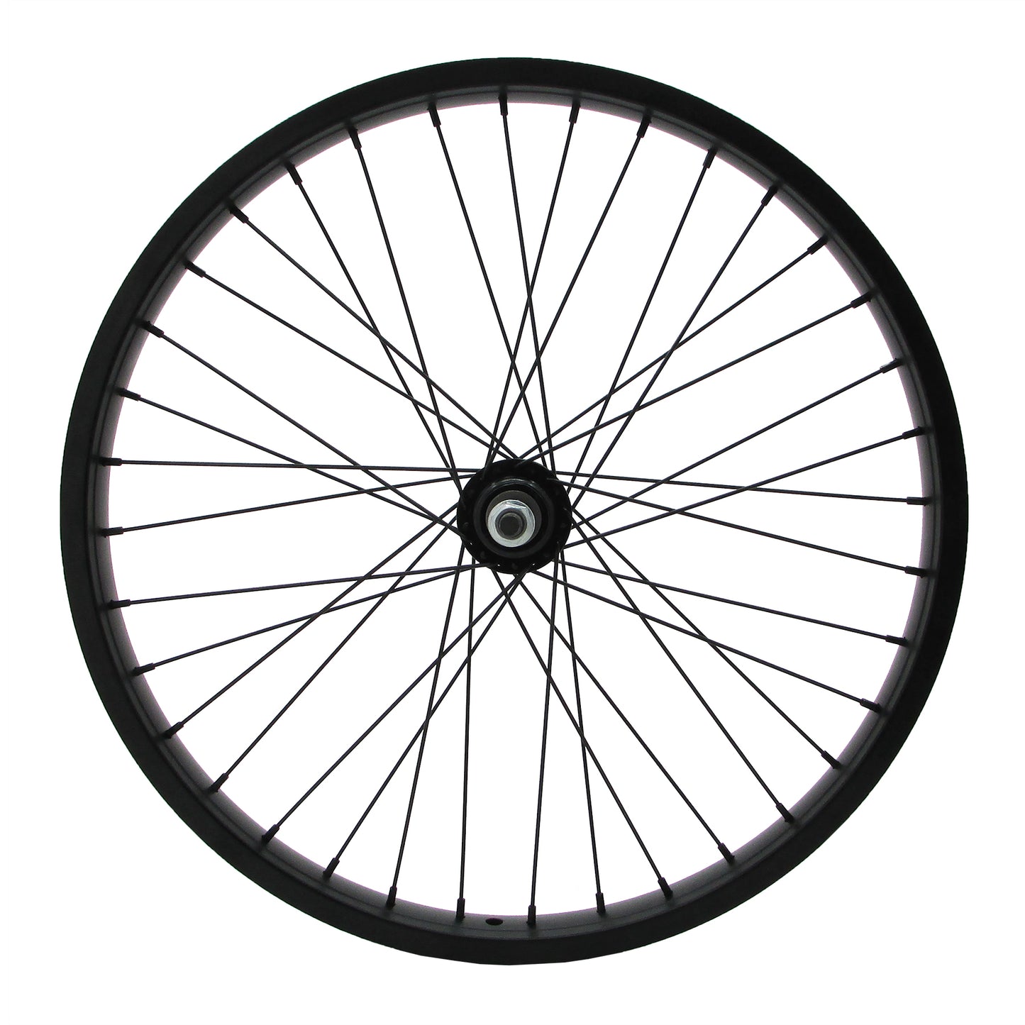 WHEEL REAR MUNA 20" BLACK COMPLETE ALLOY