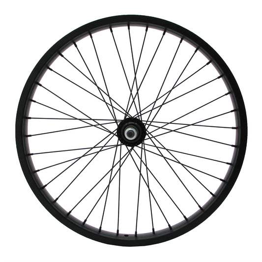 WHEEL REAR MUNA 20" BLACK COMPLETE ALLOY