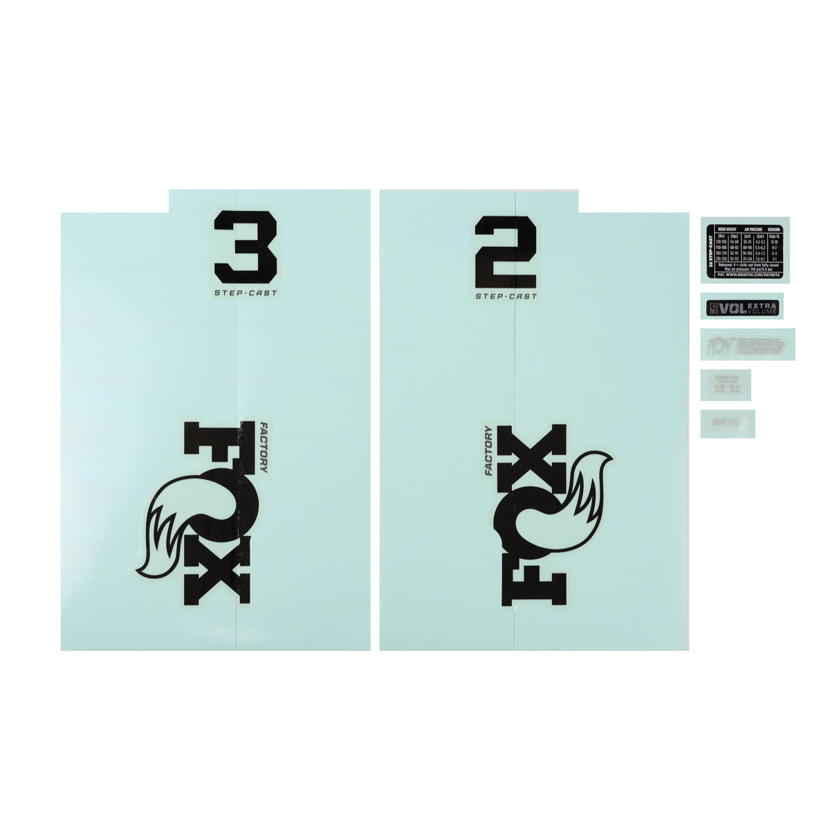 Fox Decal Kit - 2025 32 Step-Cast