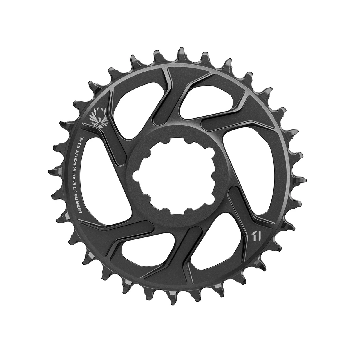 SRAM Eagle Chainring 34T DM 3mm Offset Black