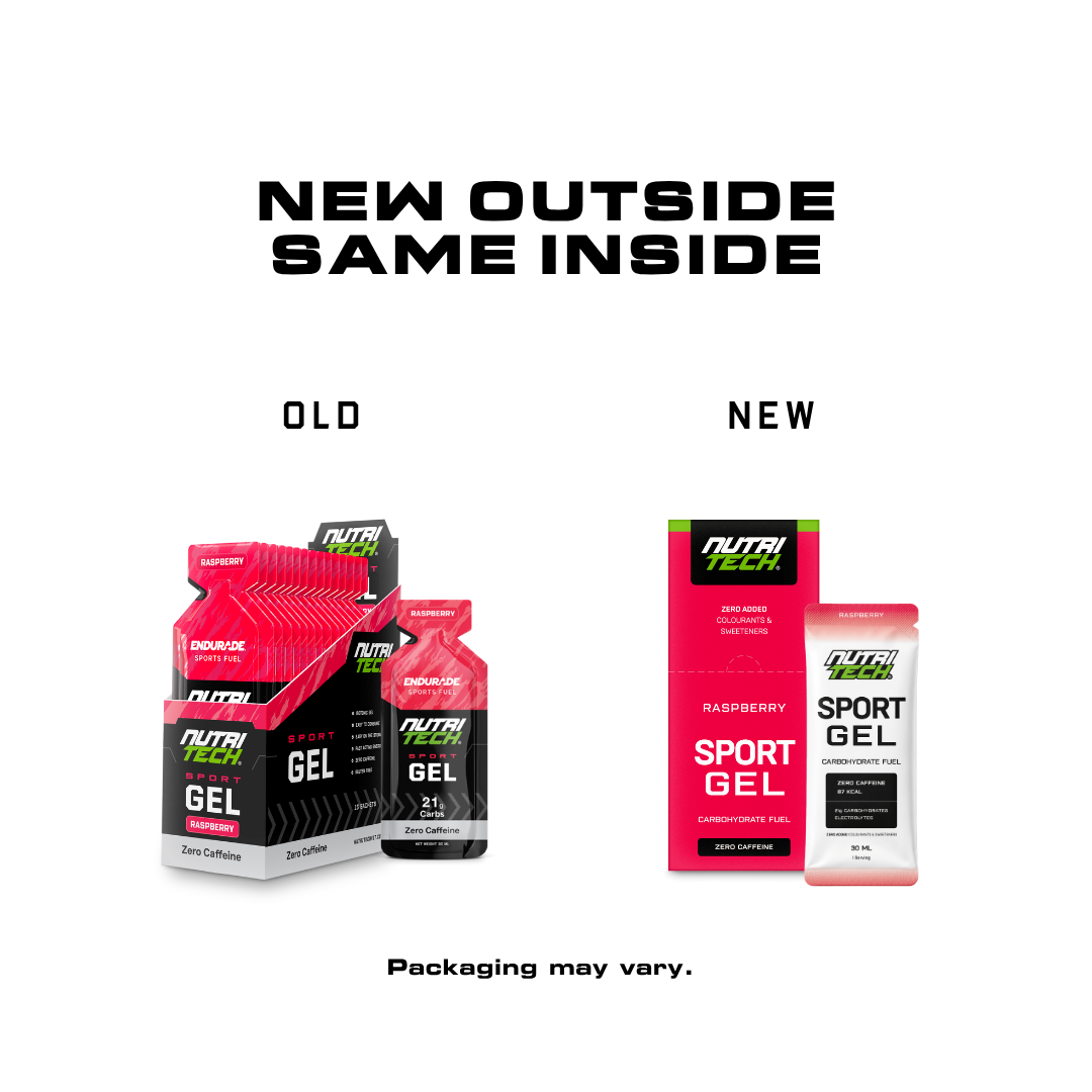 Endurade Sport Gel – Raceday Raspberry 15 x 30ml