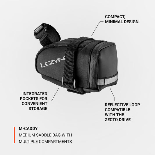TUBBY BAG LEZYNE M CADDY BLACK
