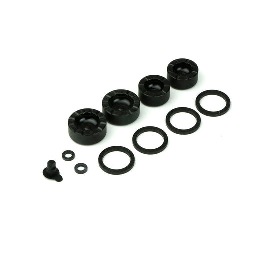 SRAM CALIPER PISTON KIT 4 PISTON 19.5/18MM
