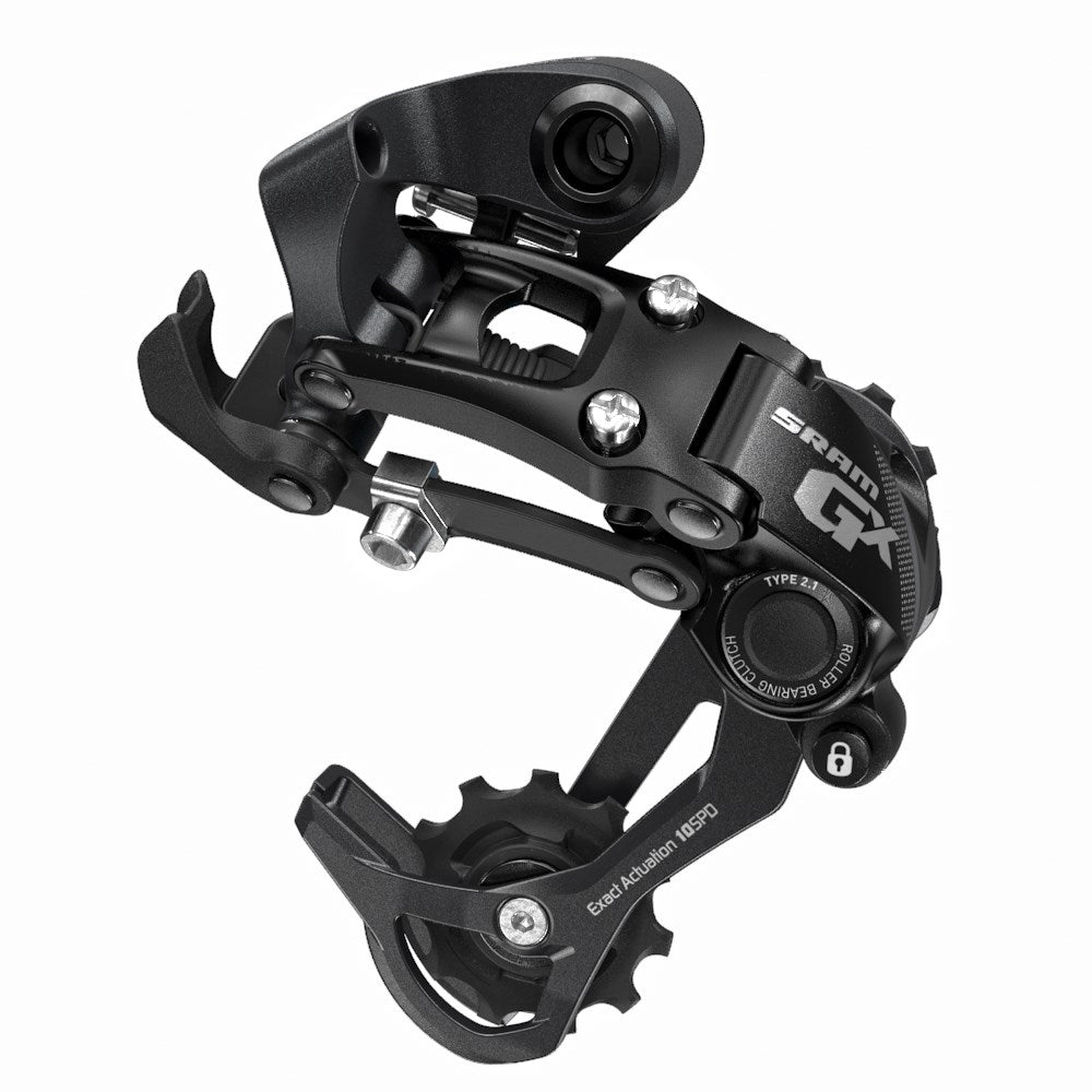 SRAM GX Type 2.1 Rear Derailleur 10-Speed Medium Cage Black