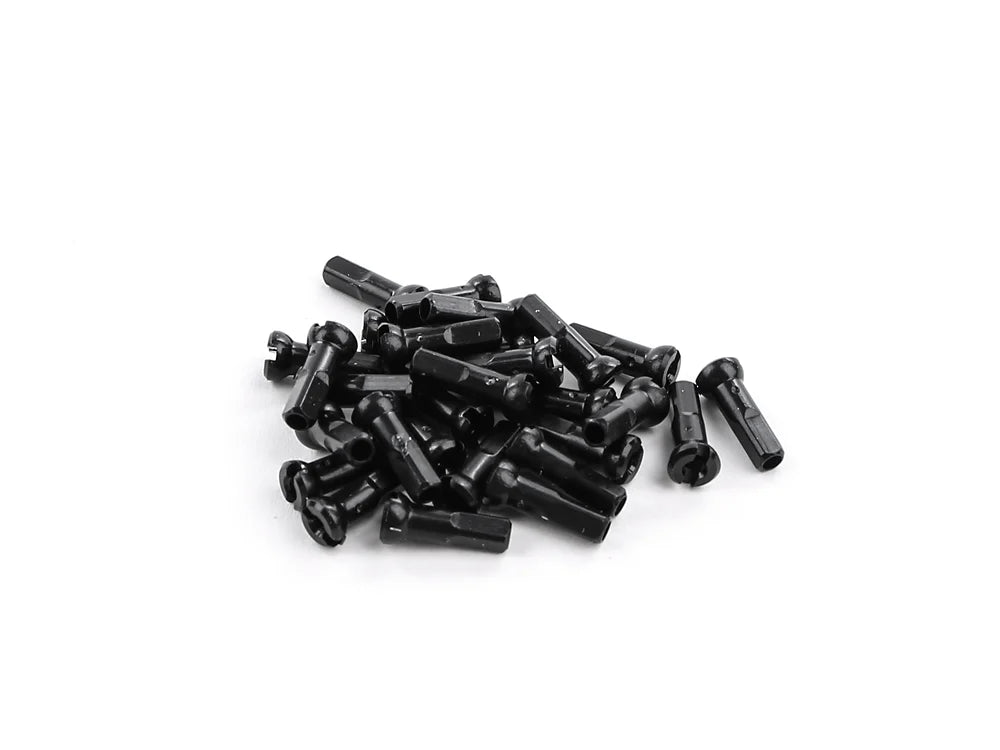 Sapim Polyax Spoke Nipple | Black | 2.00 x 16mm | Aluminium Secure-Lock