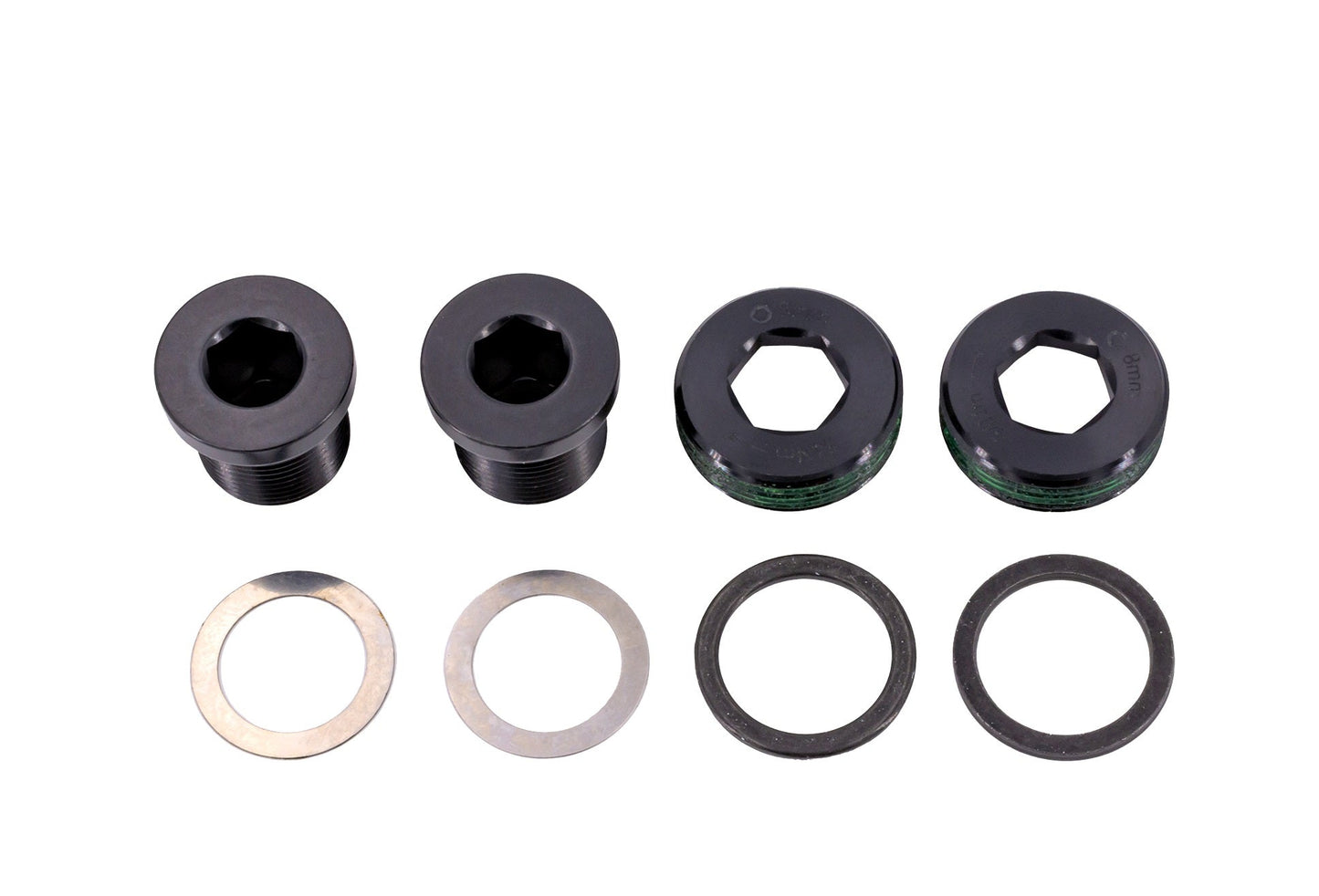 SRAM CRANKARM BOLT SELF-EXTRACTING M15/M22 ISIS 2PC